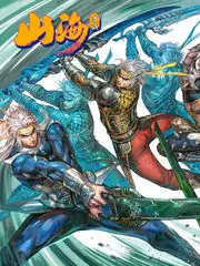 专题配图，漫画原稿与电影场记板并置
