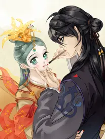 与神同行漫画原作卡面，水墨风格的阴间通道